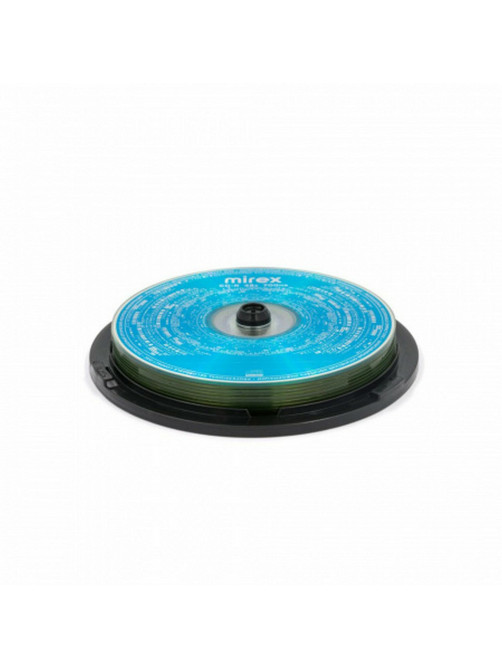 Диск CD-R MIREX, 700 Мб, 48x, Cake Box (упаковка на шпиле), КОМПЛЕКТ 10 шт., UL120051A8L