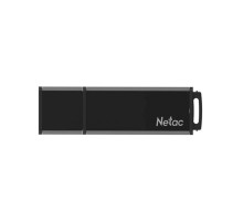 Флеш-диск 32 GB NETAC U351, USB 3.0, черный, NT03U351N-032G-30BK