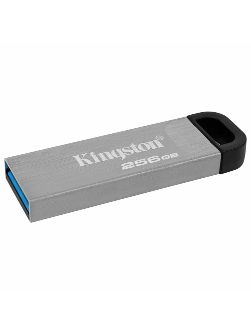 Флеш-диск 256 GB KINGSTON DataTraveler Kyson, разъем USB 3.2, серебряный, DTKN/256GB