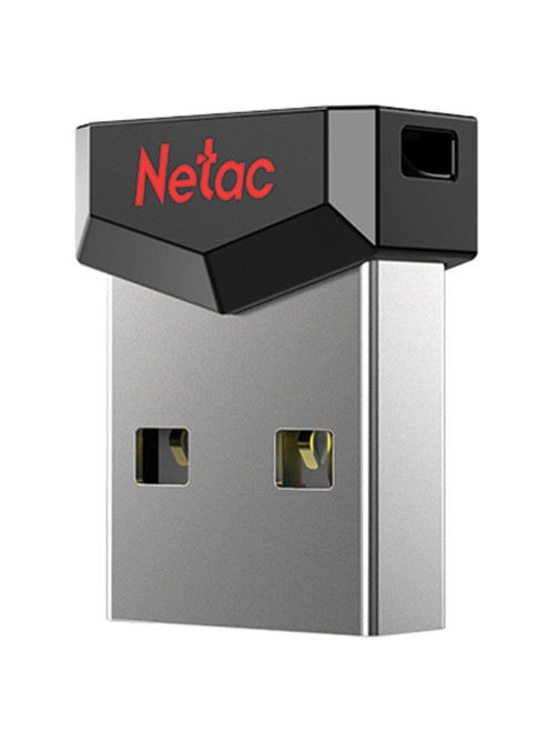 Флеш-диск 64GB NETAC UM81, USB 2.0, черный, NT03UM81N-064G-20BK