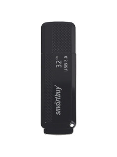 Флеш-диск 32 GB SMARTBUY Dock USB 3.0, черный, SB32GBDK-K3