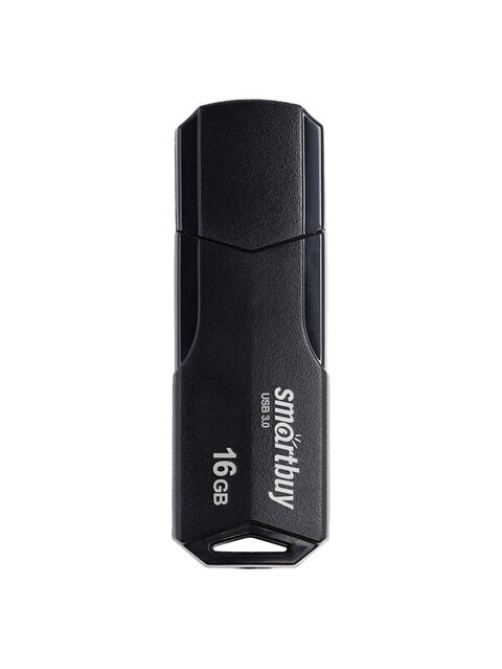 Флеш-диск 16 GB SMARTBUY Clue USB 2.0, черный, SB16GBCLU-K
