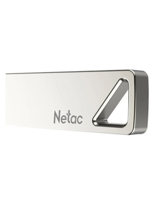 Флеш-диск 32GB NETAC U326, USB 2.0, металлический корпус, серебристый, NT03U326N-032G-20PN