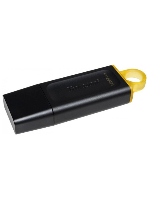 Флеш-диск 128 GB KINGSTON DataTraveler Exodia, разъем USB 3.2, черный/желтый, DTX/128GB