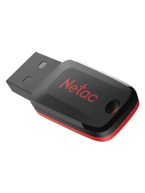 Флеш-диск 8GB NETAC U197, USB 2.0, черный, NT03U197N-008G-20BK