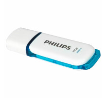 Флеш-диск 16 GB PHILIPS SNOW, разъем USB 3.0, синий, FM16FD75B/97