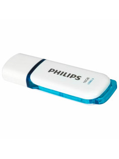 Флеш-диск 16 GB PHILIPS SNOW, разъем USB 3.0, синий, FM16FD75B/97