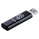 Флеш-диск 8 GB, SMARTBUY Glossy, USB 2.0, черный, SB8GBGS-K