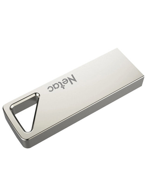 Флеш-диск 32GB NETAC U326, USB 2.0, металлический корпус, серебристый, NT03U326N-032G-20PN