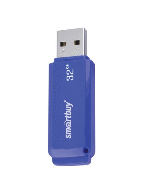 Флеш-диск 32 GB, SMARTBUY Dock, USB 2.0, синий, SB32GBDK-B