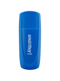 Флеш-диск 16 GB SMARTBUY Scout USB 2.0, синий, SB016GB2SCB