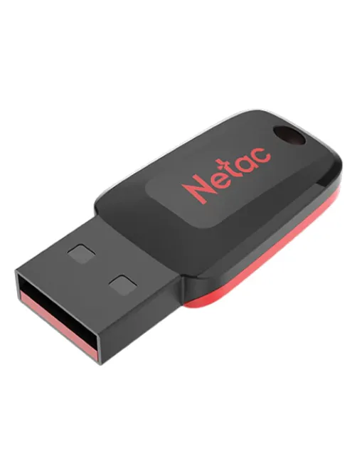 Флеш-диск 8GB NETAC U197, USB 2.0, черный, NT03U197N-008G-20BK