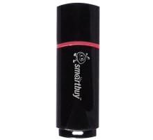 Флеш-диск 16 GB, SMARTBUY Crown, USB 2.0, черный, SB16GBCRW-K