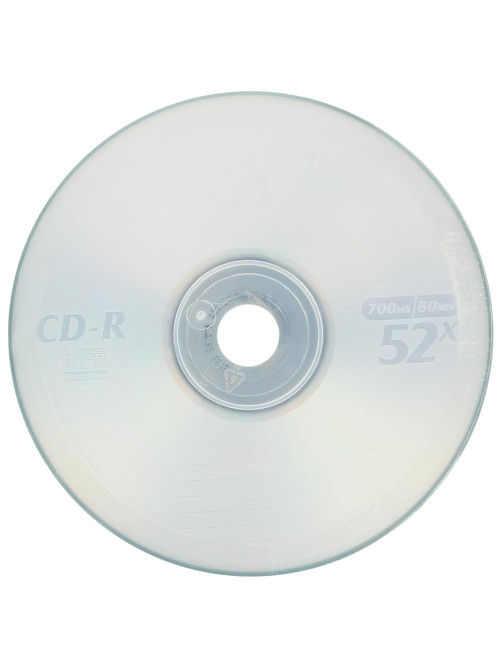 Диск CD-R VS 700 Mb 52x Bulk (термоусадка без шпиля), КОМПЛЕКТ 50 шт., VSCDRB5001