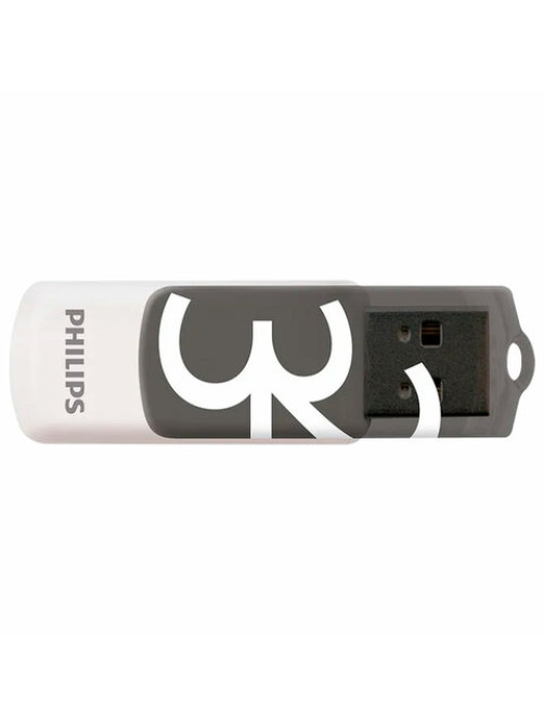 Флеш-диск 32 GB PHILIPS VIVID, разъем USB 2.0, черный, FM32FD05B/97