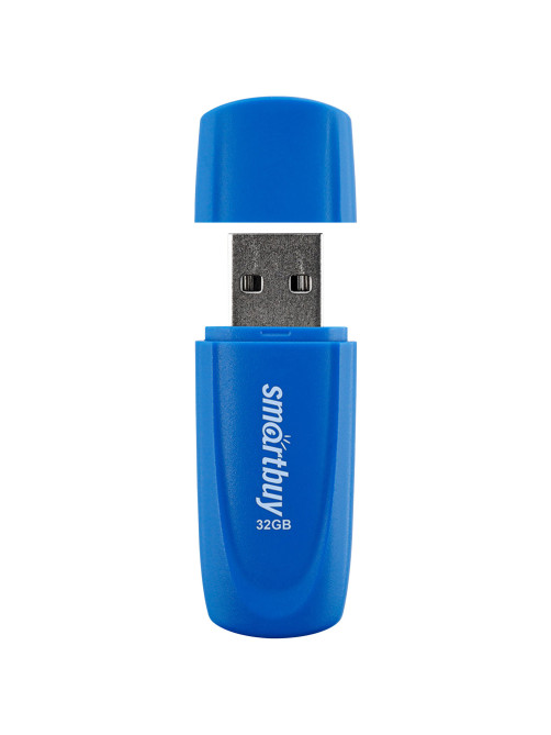 Флеш-диск 32 GB SMARTBUY Scout USB 2.0, синий, SB032GB2SCB