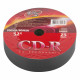 Диск CD-R VS, 700 Мб, 52x, Bulk (термоусадка без шпиля), КОМПЛЕКТ 25 шт., VSCDRSH2501