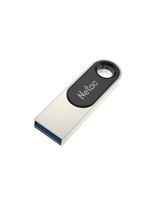 Флеш-диск 16 GB NETAC U278, USB 2.0, металлический корпус, серебристый/черный, NT03U278N-016G-20PN