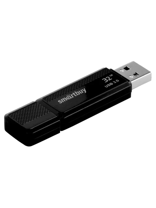 Флеш-диск 32 GB SMARTBUY Dock USB 3.0, черный, SB32GBDK-K3