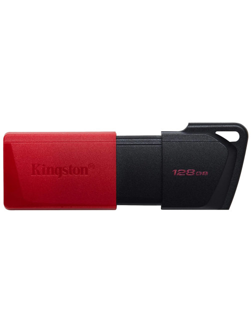 Флеш-диск 128GB KINGSTON DataTraveler Exodia M, разъем USB 3.2, черный/красный, DTXM/128GB