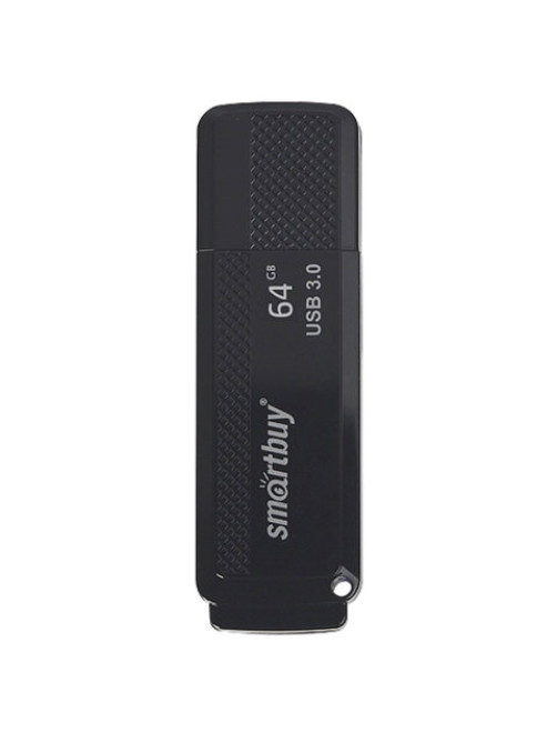 Флеш-диск 64 GB SMARTBUY Dock USB 3.0, черный, SB64GBDK-K3