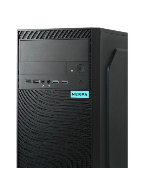 Системный блок NERPA Intel Pentium G7400 3,7 ГГц / 8 Gb / 512 Gb SSD / No OS / черный