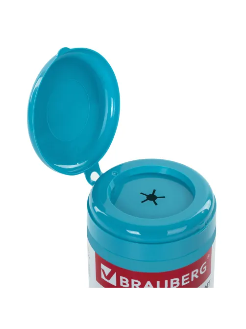 Салфетки АНТИБАКТЕРИАЛЬНЫЕ ДЛЯ МОНИТОРОВ И ПЛАСТИКА, ПЛОТНЫЕ, BRAUBERG, 100 шт., 513476