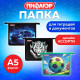 Папка для тетрадей ПИФАГОР А5, 1 отделение, пластик, на молнии, АССОРТИ для мальчиков, 274523