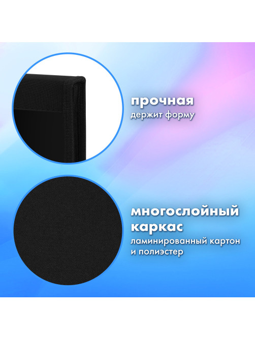 Папка на молнии BRAUBERG А4 с ручкой, с органайзером, 1 отделение, 