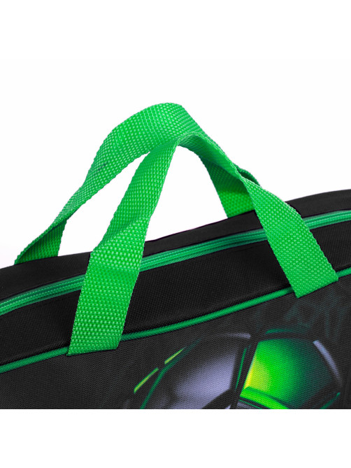 Папка на молнии с ручками BRAUBERG KIDS А4, 1 отделение, полиэстер, 80 мм, 