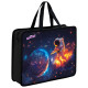 Папка на молнии с ручками ЮНЛАНДИЯ А4, 1 отделение, пластик, 80 мм, 