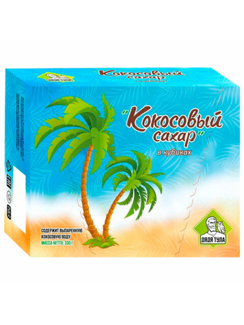 Сахар кусковой со вкусом кокоса, 330 г