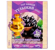 Сахар кусковой с экстрактом черной смородины, 500 г