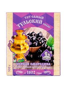 Сахар кусковой с экстрактом черной смородины, 500 г