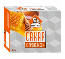 Сахар кусковой с экстрактом прополиса, 330 г