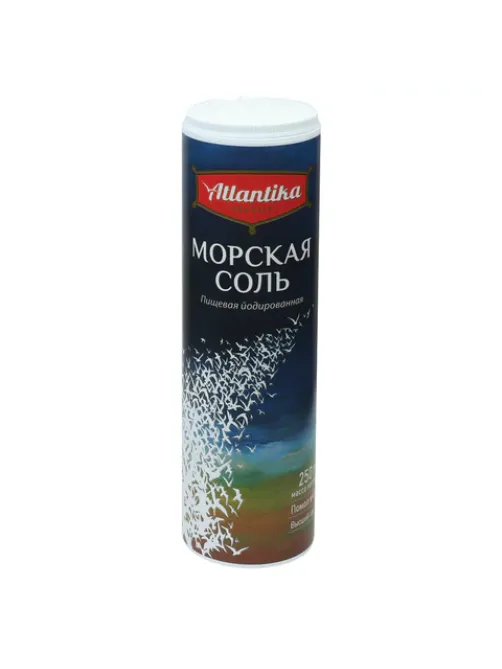 Соль пищевая 250 г, 
