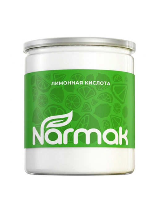 Лимонная кислота пищевая NARMAK 1 кг, средство от накипи, пластиковая банка