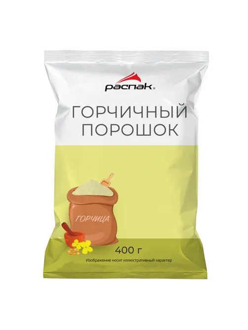 Горчичный порошок РАСПАК, 400 г, 11200