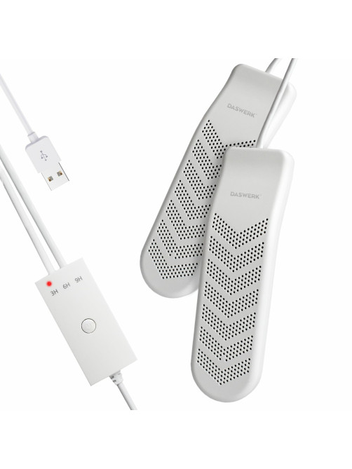 Сушилка для обуви электрическая с таймером, USB-разъём, сушка для обуви, 9 Вт, DASWERK (ДАСВЕРК), SD9, 456202