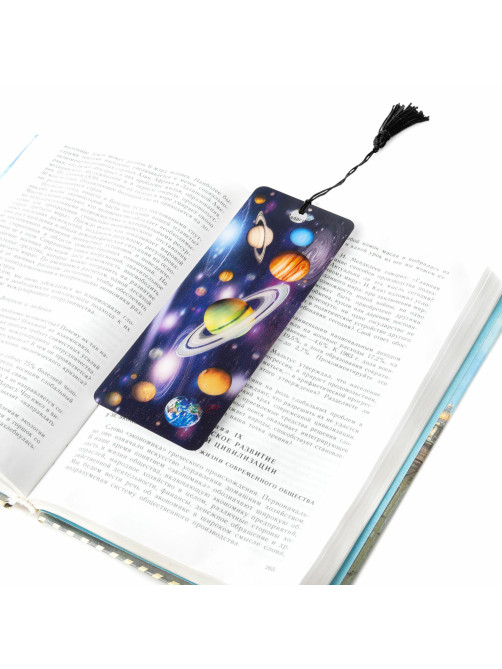 Закладка для книг с линейкой 3D-ОБЪЕМНАЯ BRAUBERG, 