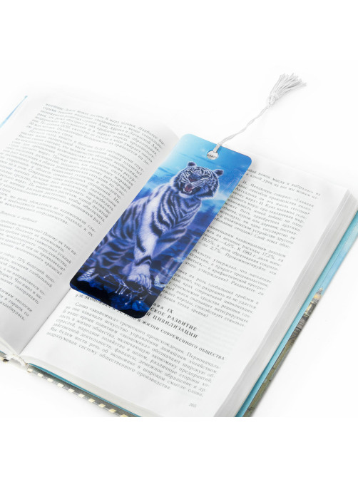 Закладка для книг с линейкой 3D-ОБЪЕМНАЯ BRAUBERG, 
