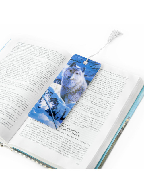 Закладка для книг с линейкой 3D-ОБЪЕМНАЯ BRAUBERG, 