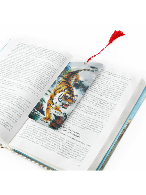 Закладка для книг с линейкой 3D-ОБЪЕМНАЯ BRAUBERG, 