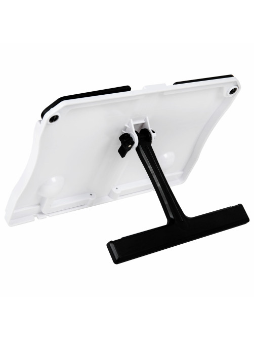 Подставка для книг и учебников BRAUBERG White, регулируемый наклон, ABS-пластик, 238063