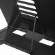 Подставка для книг и учебников большая BRAUBERG, Black, регулируемый наклон, металлическая, 238057