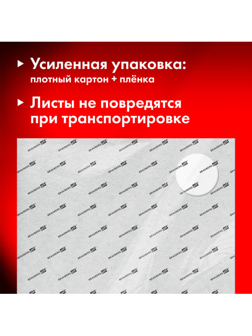 Бумага для акварели 300 г/м2 460x660 мм мелкое зерно, 10 листов, BRAUBERG ART PREMIERE, 113232