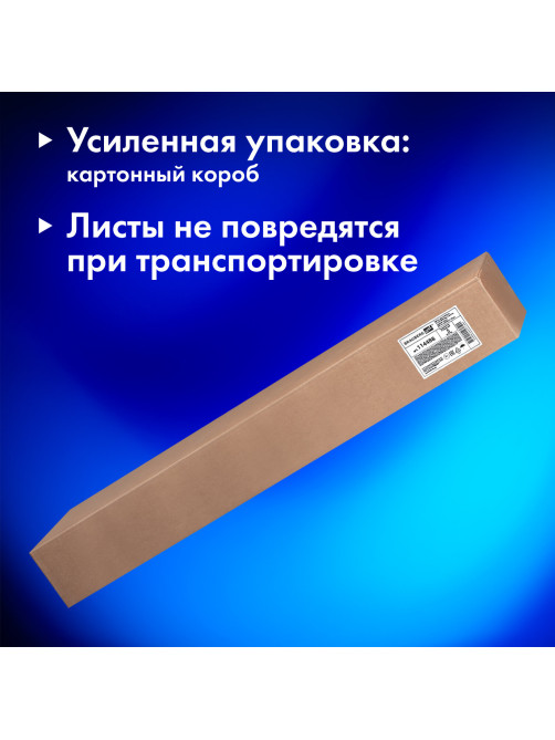 Бумага для акварели А1 (600х850 мм), КОМПЛЕКТ 5 листов, среднее зерно, 200 г/м2, ГОЗНАК, BRAUBERG ART CLASSIC, 114488