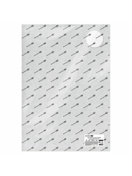 Бумага для акварели 300 г/м2 560x760 мм среднее зерно, 10 листов, BRAUBERG ART PREMIERE, 113238