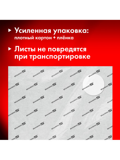 Бумага для акварели 300 г/м2 360x460 мм крупное зерно, 10 листов, BRAUBERG ART PREMIERE, 113229
