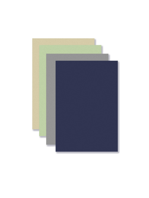 Бумага для пастели АБРАЗИВНАЯ А4, альбом (склейка), 20 листов, 4 цвета, 240 г/м2, BRAUBERG ART, 117769